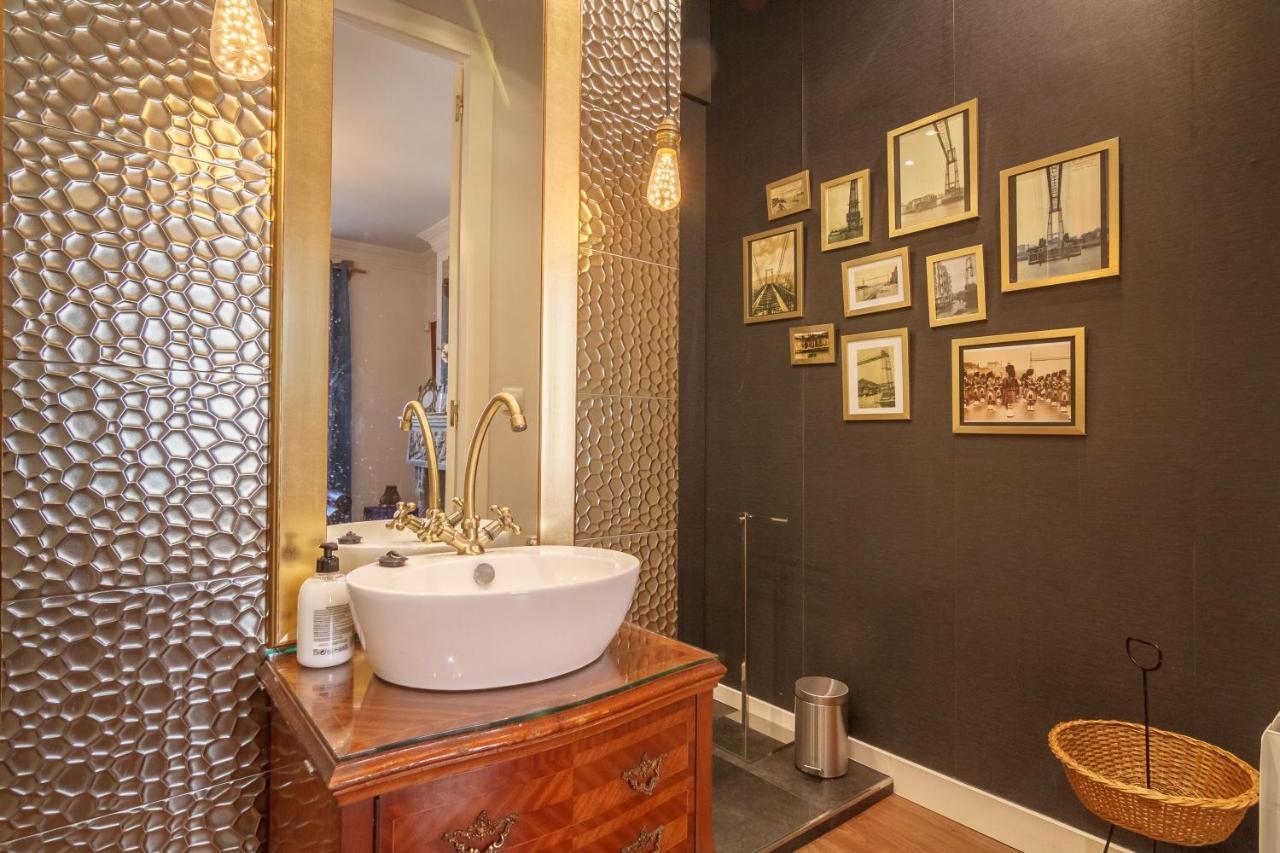 Amplio Y Elegante Con Diseno Vintage Apartment Portugalete Exterior foto